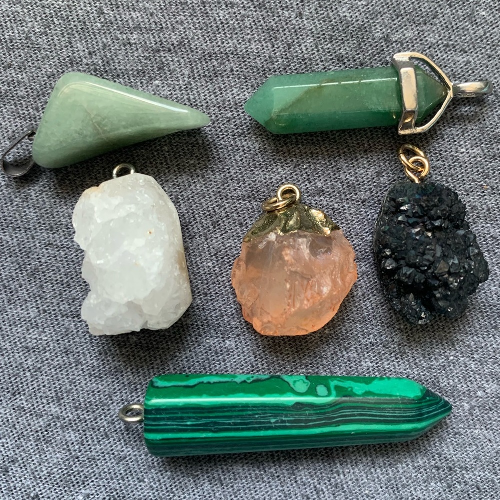 Set of Crystal Pendants